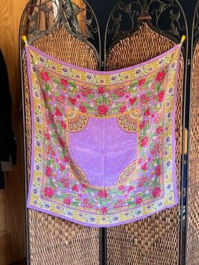 Silk 100% Echo Vintage Scarf